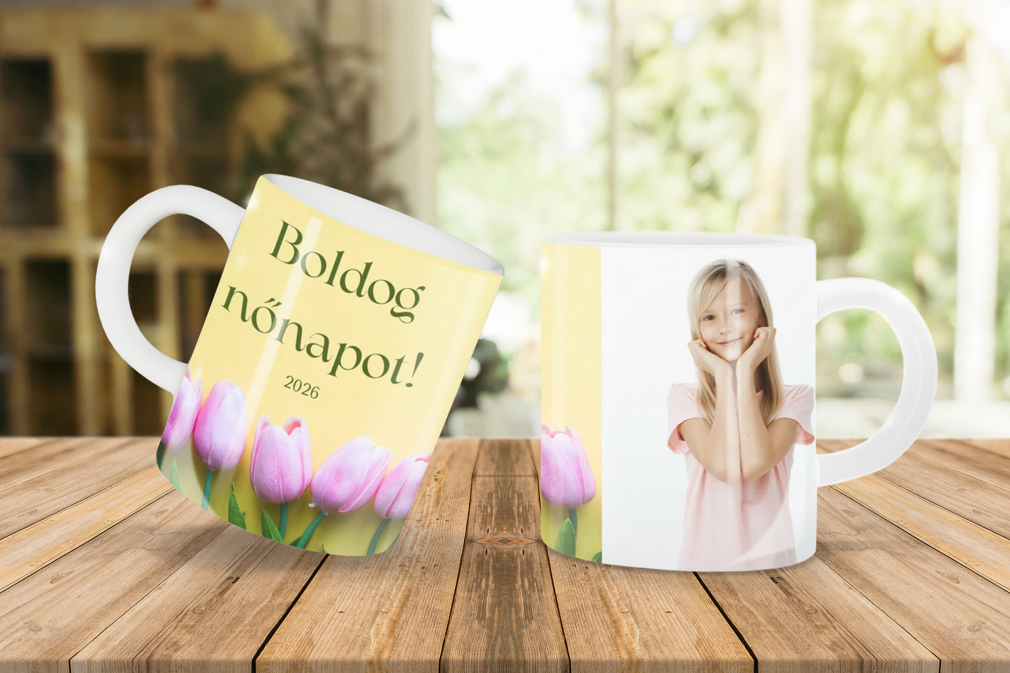 Nőnapos Személyre Szabható Bögre - Egyedi Ajándék Nőknek #6