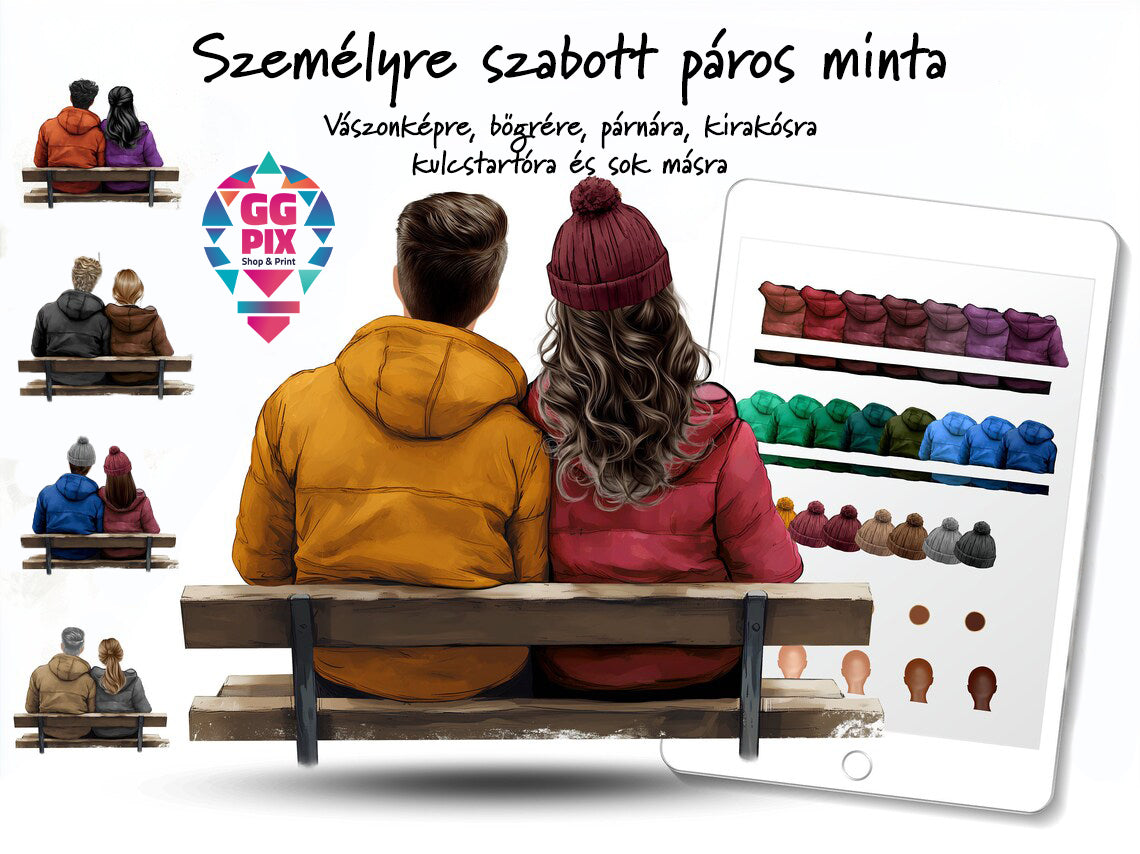 Személyre szabott páros minta