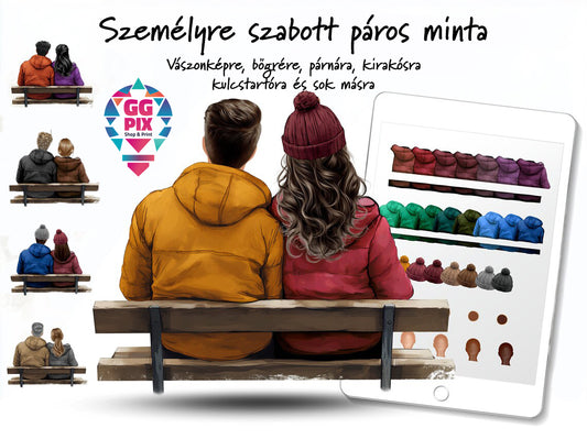 Személyre szabott páros minta