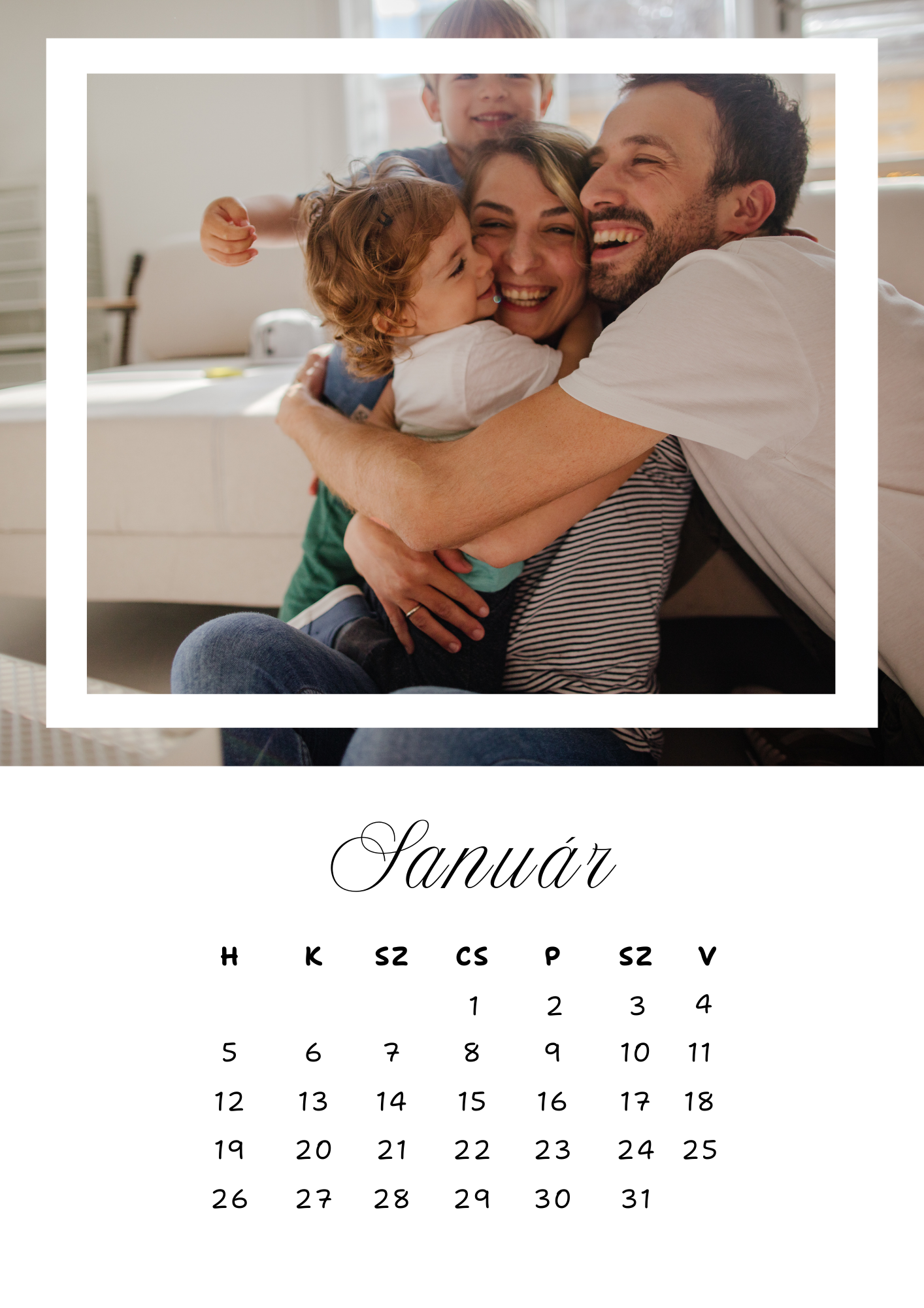 Naptár 2026 Személyre Szabható