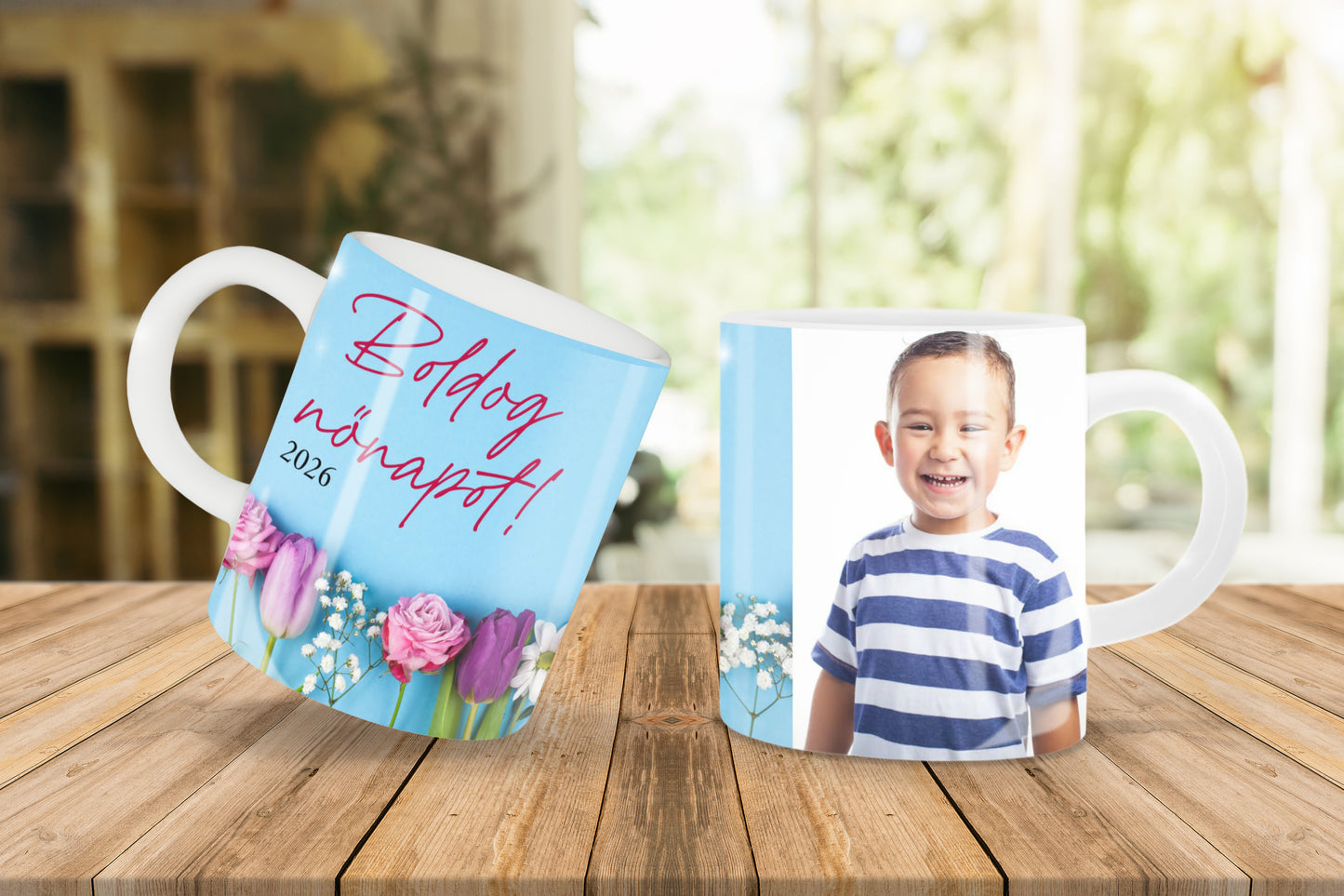 Nőnapos Személyre Szabható Bögre - Egyedi Ajándék Nőknek #2