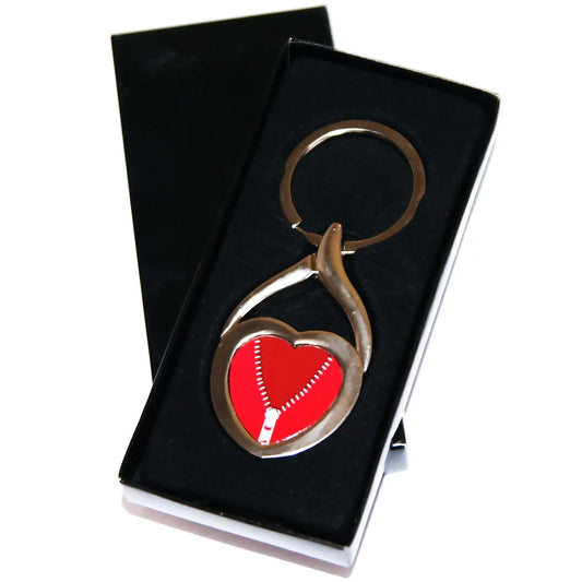 Breloc Metalic Inimă Personalizat