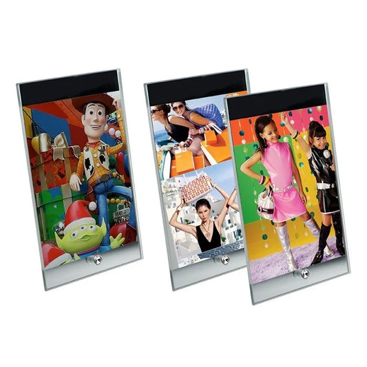 Ramă Foto din Sticlă pentru Sublimare – 23x15 cm cu Imprimare HD Personalizabilă