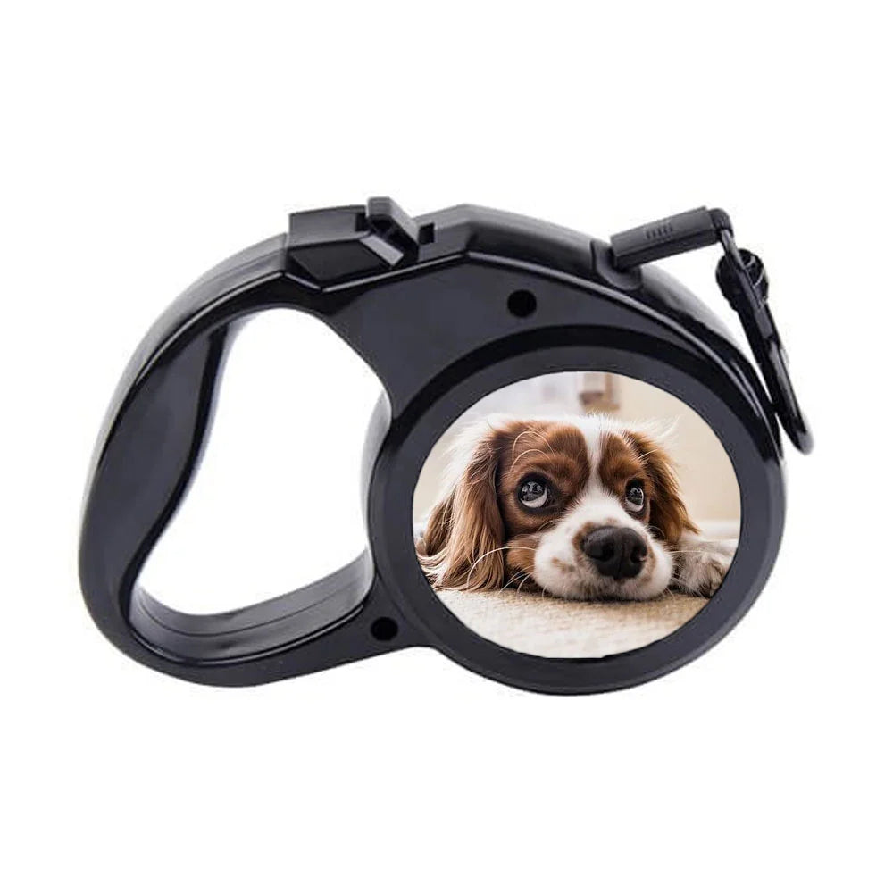 Lesă retractabilă 5 metri - Personalizabilă