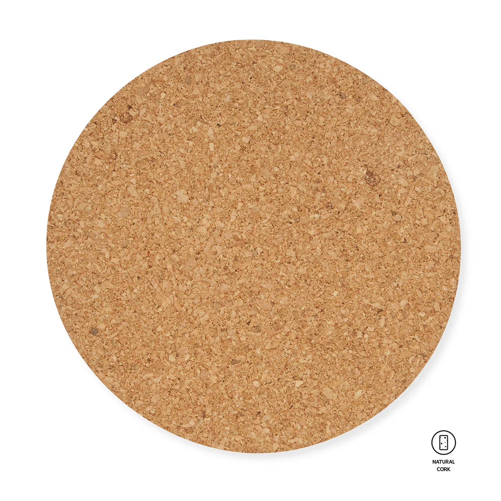 Set 10 buc. Suporți Pahar de Plută - Gravură Laaser