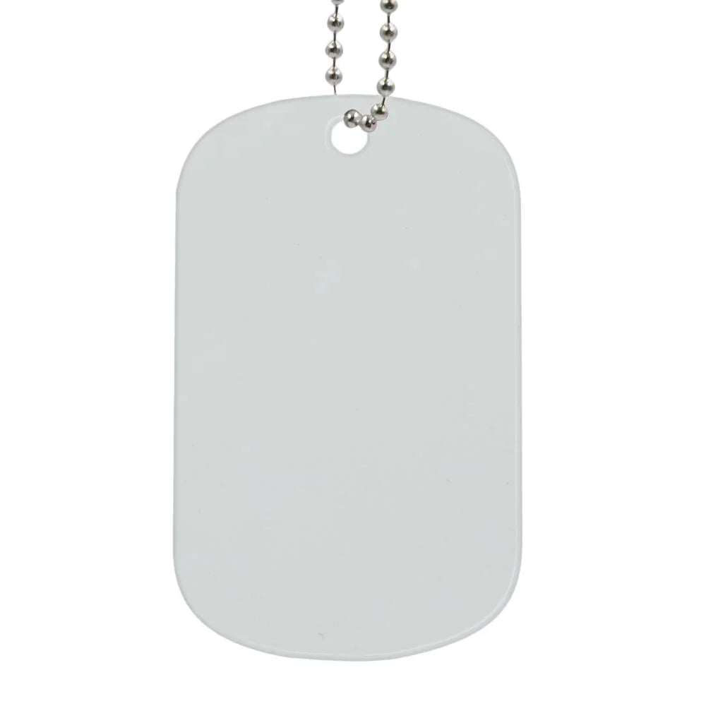 Colier Metalic Military Dogtag - Personalizat