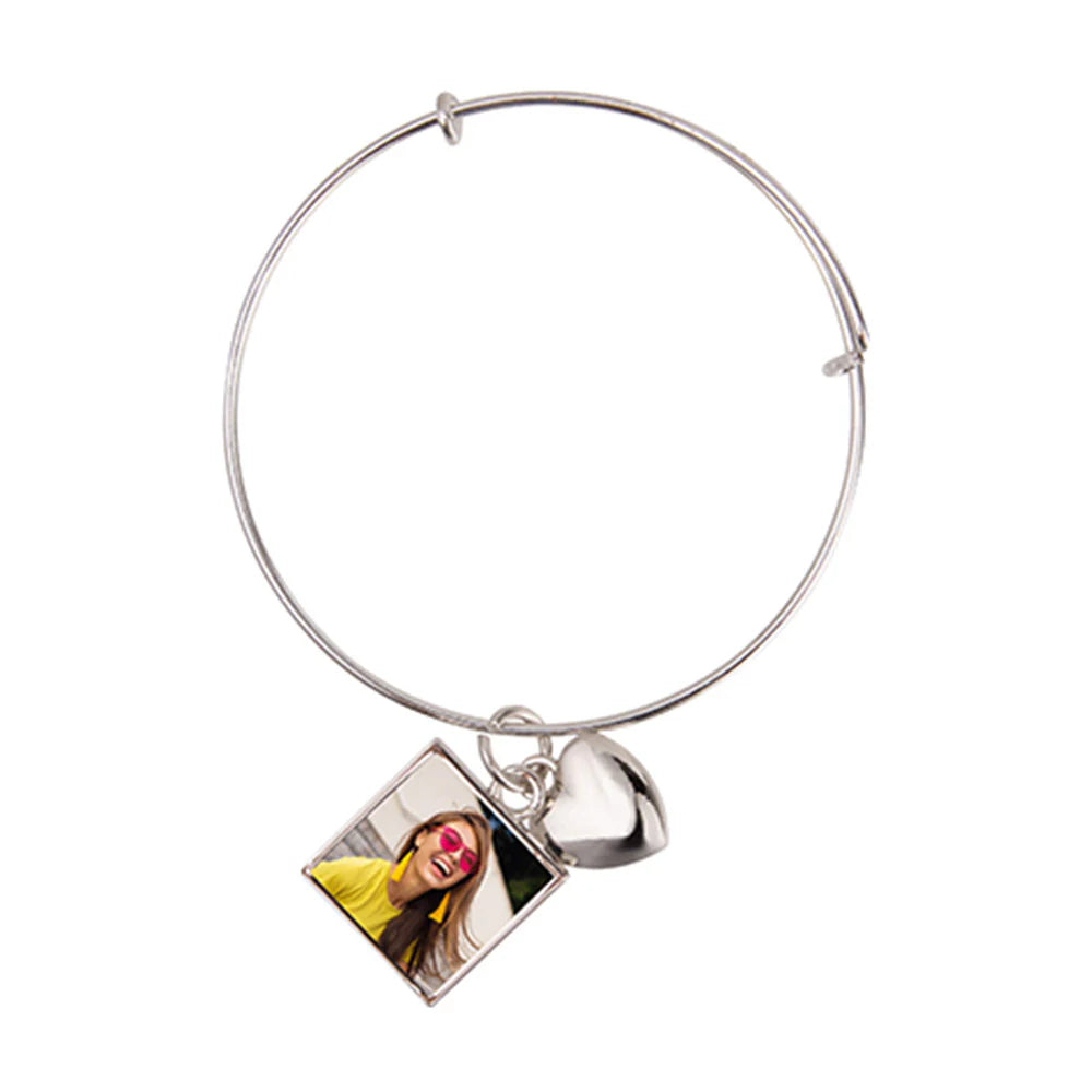 Brățară Metalică cu Pandantiv - Personalizabilă