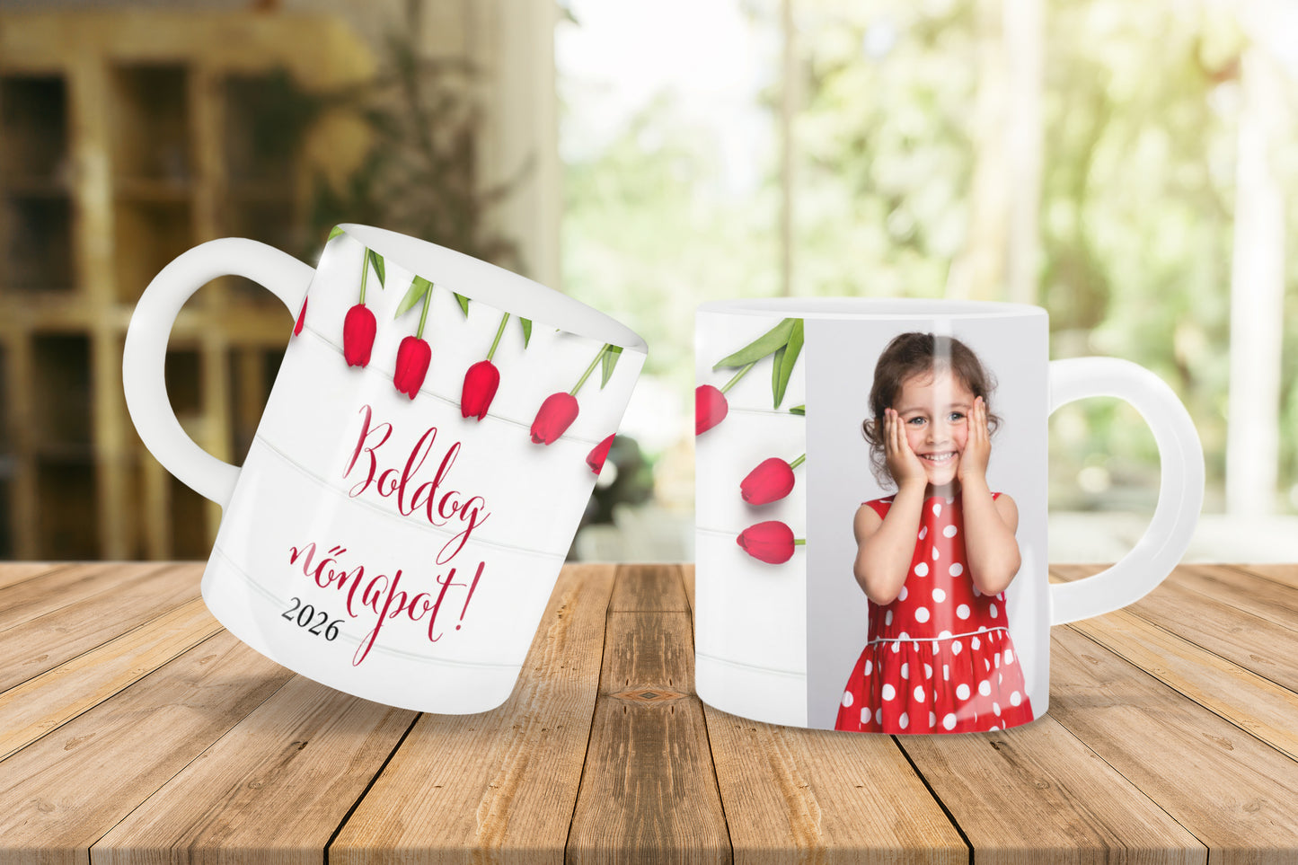 Nőnapos Személyre Szabható Bögre - Egyedi Ajándék Nőknek #5