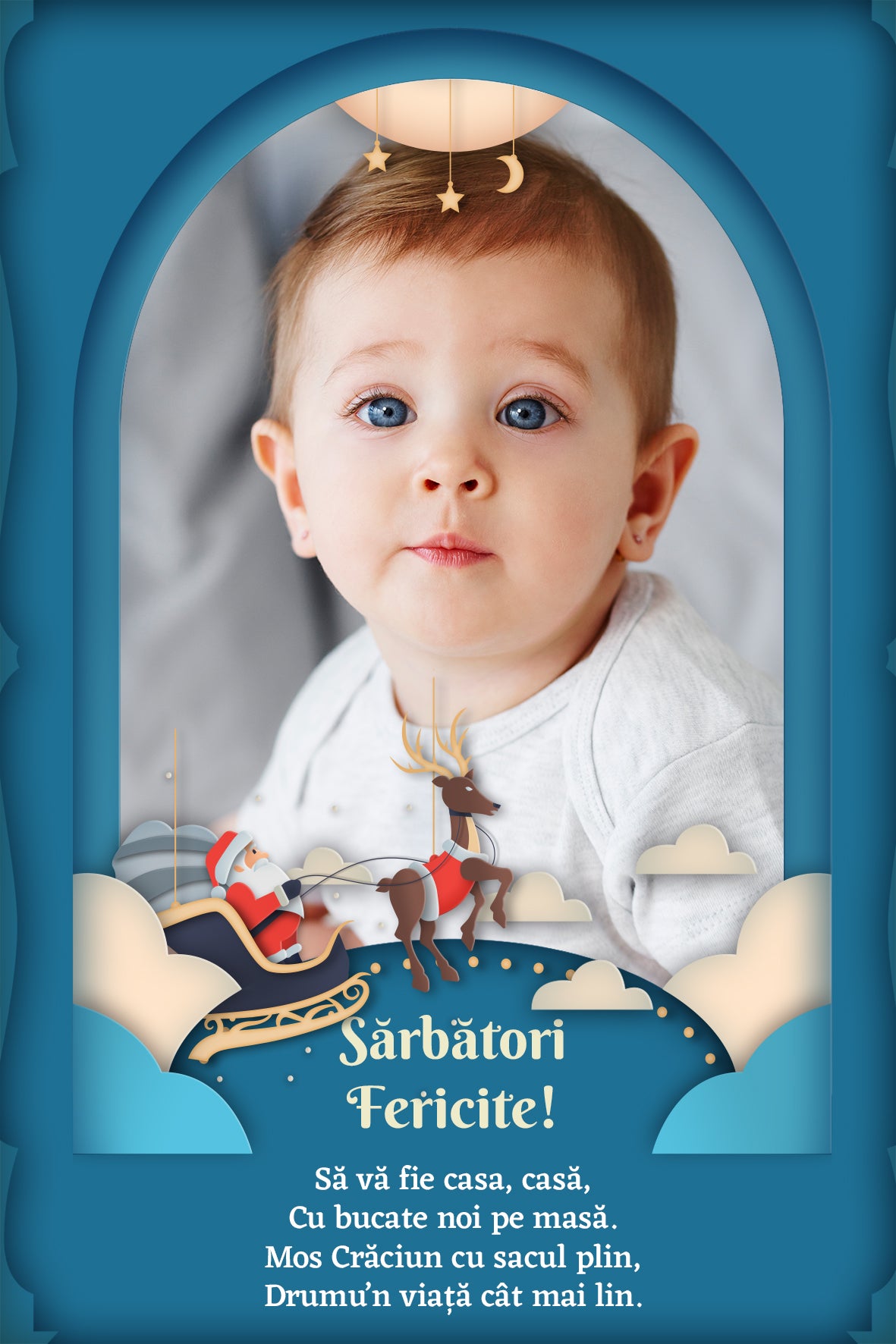 Felicitări de crăciun personalizate