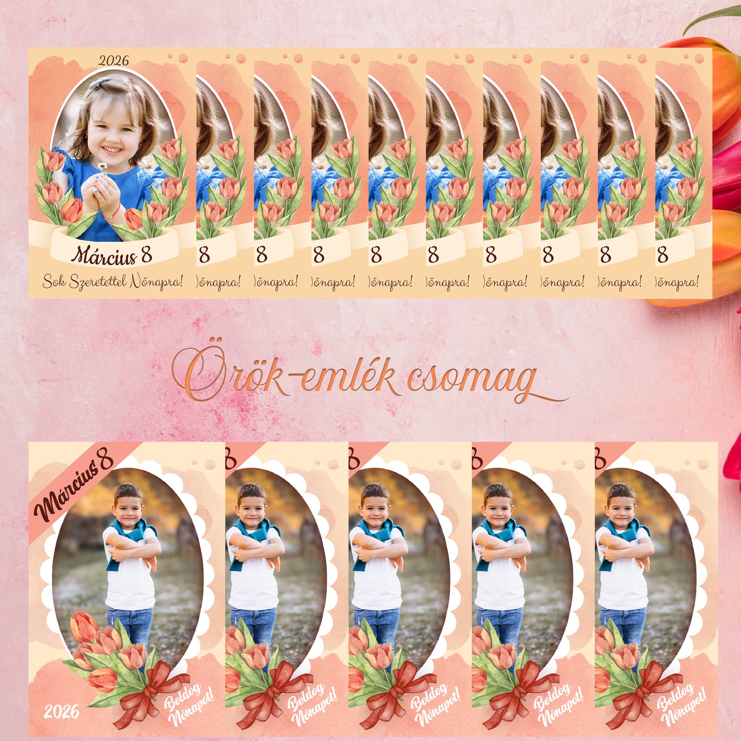 Örök-emlék (10db képeslap + 5db hütőmágnes)