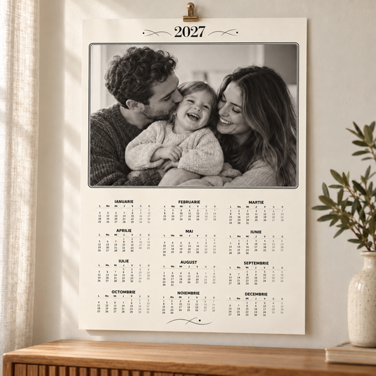 Calendar foto 2027 – Minimalist
