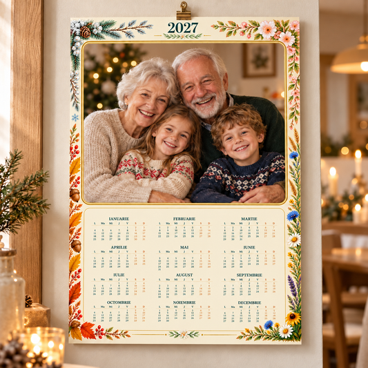 Calendar foto 2027 – Patru anotimpuri
